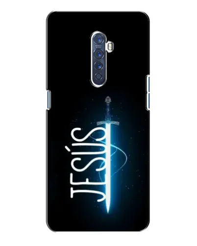 Чехол для OPPO Reno 2 с картинкой «Меч Духа Jesus» Чехол для OPPO Reno 2 с картинкой «Меч Духа Jesus»