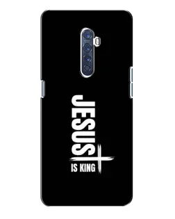 Чехол для OPPO Reno 2 с картинкой «Вертикаль веры Jesus»