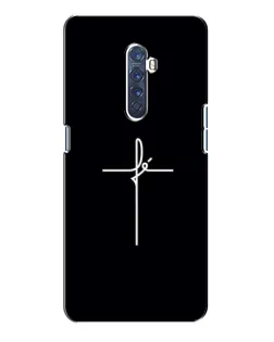 Чохол для OPPO Reno 2 з картинкою «Тонкий хрест»