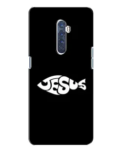 Чохол для OPPO Reno 2 з картинкою «Риба  Jesus»