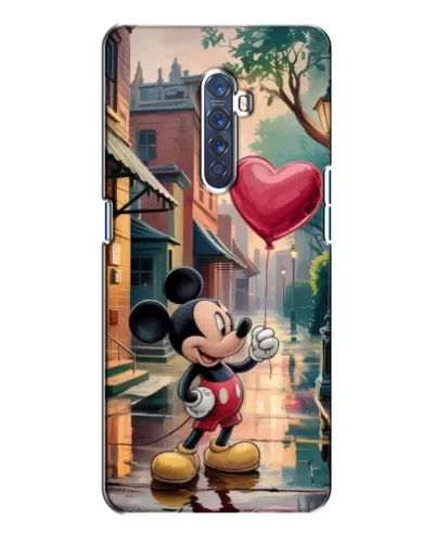 Чехол для OPPO Reno 2 с картинкой «Микки и шарик-сердце» Чехол для OPPO Reno 2 с картинкой «Микки и шарик-сердце»