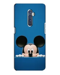 Чехол для OPPO Reno 2 с картинкой «Микки выглядывает»