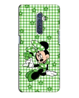 Чехол для OPPO Reno 2 с картинкой «Mickey в клетку»