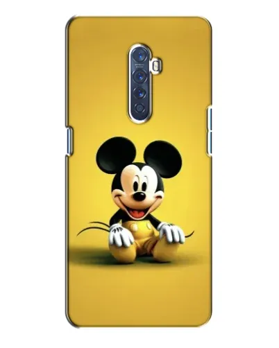 Чехол для OPPO Reno 2 с картинкой «Микки на желтом» Чехол для OPPO Reno 2 с картинкой «Микки на желтом»