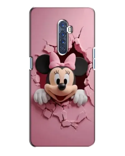 Чехол для OPPO Reno 2 с картинкой «Минни сквозь стену» Чехол для OPPO Reno 2 с картинкой «Минни сквозь стену»
