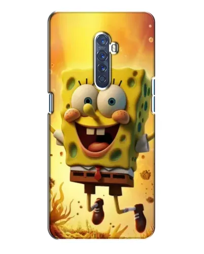 Чохол для OPPO Reno 2 з картинкою «Губка Боб стрибає» Чохол для OPPO Reno 2 з картинкою «Губка Боб стрибає»