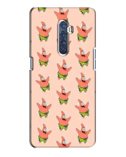 Чохол для OPPO Reno 2 з картинкою «Патрік Стар паттерн» Чохол для OPPO Reno 2 з картинкою «Патрік Стар паттерн»