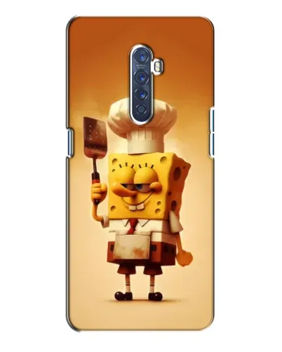 Чохол для OPPO Reno 2 з картинкою «Губка Боб кухар» Чохол для OPPO Reno 2 з картинкою «Губка Боб кухар»