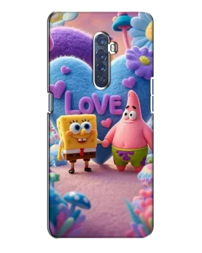 Чохол для OPPO Reno 2 з картинкою «Губка Боб Патрік» Чохол для OPPO Reno 2 з картинкою «Губка Боб Патрік»