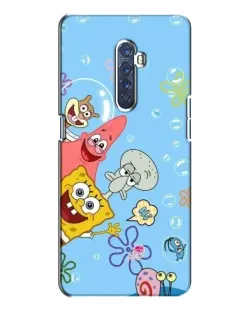 Чохол для OPPO Reno 2 з картинкою «Веселі бульбашки»