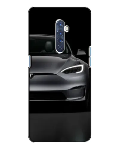 Чохол для OPPO Reno 2 з картинкою «Tesla Model S Look»