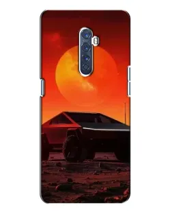 Чохол для OPPO Reno 2 з картинкою «Cybertruck на Марсі»