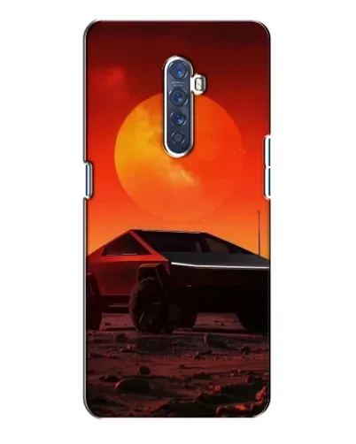 Чохол для OPPO Reno 2 з картинкою «Cybertruck на Марсі»