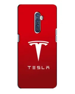 Чохол для OPPO Reno 2 з картинкою «Tesla Red Classic»