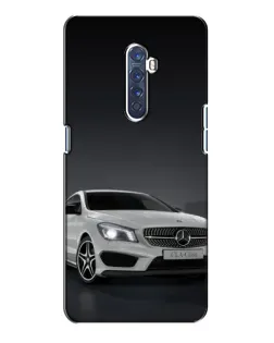 Чохол для OPPO Reno 2 з картинкою «Mercedes AMG GT Silver»