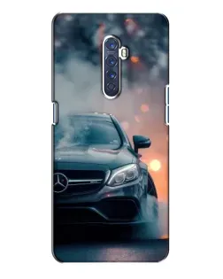 Чохол для OPPO Reno 2 з картинкою «Mercedes — нічне місто»