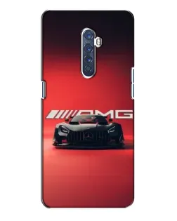 Чехол для OPPO Reno 2 с картинкой «Mercedes AMG — красная линия»