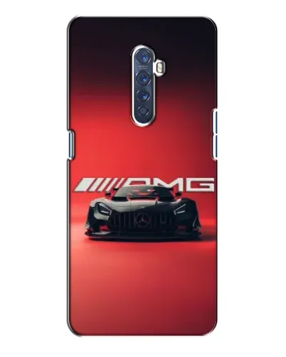 Чехол для OPPO Reno 2 с картинкой «Mercedes AMG — красная линия» Чехол для OPPO Reno 2 с картинкой «Mercedes AMG — красная линия»