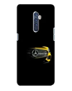 Чехол для OPPO Reno 2 с картинкой «Mercedes — ретро стиль»