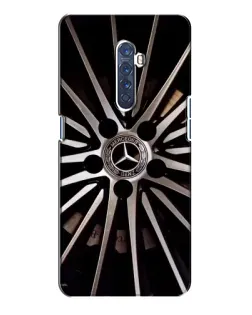 Чехол для OPPO Reno 2 с картинкой «Диск Mercedes»