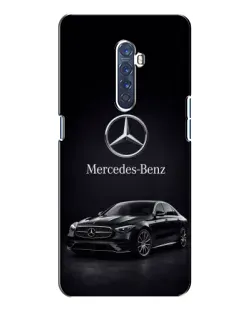 Чехол для OPPO Reno 2 с картинкой «Mercedes — решетка радиатора»