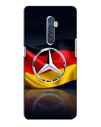 Чехол для OPPO Reno 2 с картинкой «Mercedes — флаг Германии» Чехол для OPPO Reno 2 с картинкой «Mercedes — флаг Германии»