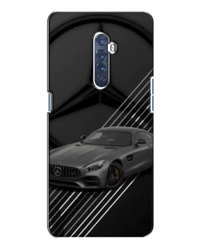 Чехол для OPPO Reno 2 с картинкой «Mercedes AMG — графика» Чехол для OPPO Reno 2 с картинкой «Mercedes AMG — графика»