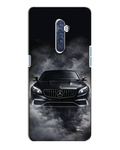 Чехол для OPPO Reno 2 с картинкой «Mercedes в дыму» Чехол для OPPO Reno 2 с картинкой «Mercedes в дыму»