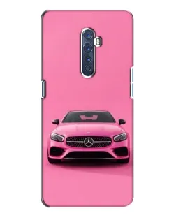 Чохол для OPPO Reno 2 з картинкою «Рожевий Mercedes AMG»