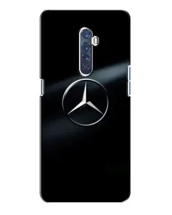 Чохол для OPPO Reno 2 з картинкою «Mercedes на металі»