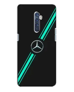 Чохол для OPPO Reno 2 з картинкою «Спортивні лінії Mercedes»