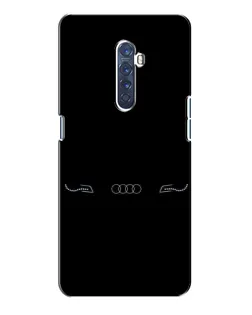 Чохол для OPPO Reno 2 з картинкою «Audi — світловий підпис»