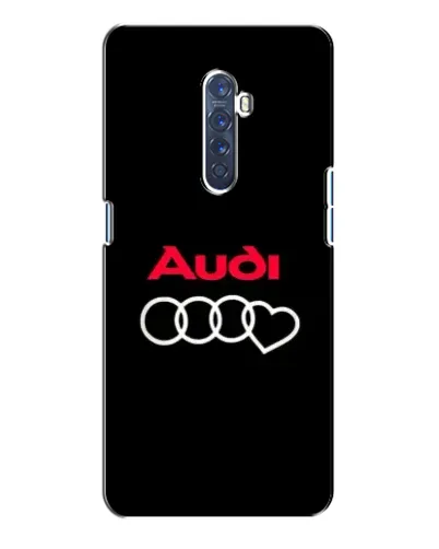 Чехол для OPPO Reno 2 с картинкой «Логотип Audi Heart»