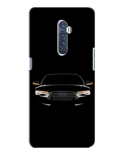 Чохол для OPPO Reno 2 з картинкою «Audi — нічний контур»