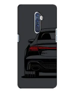 Чохол для OPPO Reno 2 з картинкою «Задня частина Audi — арт»