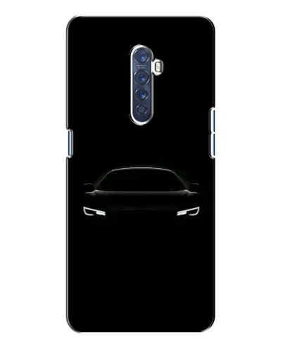 Чехол для OPPO Reno 2 с картинкой «Взгляд Audi в темноте»