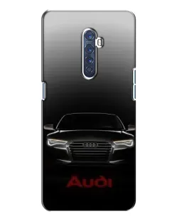 Чохол для OPPO Reno 2 з картинкою «Audi — градієнтний контур»