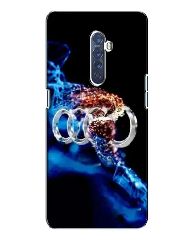 Чехол для OPPO Reno 2 с картинкой «Энергия лого Audi»