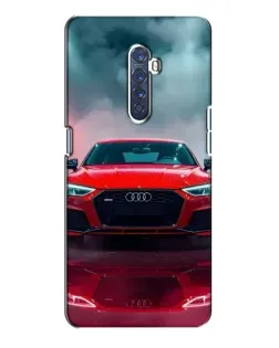 Чохол для OPPO Reno 2 з картинкою «Audi RS — червоний стиль»