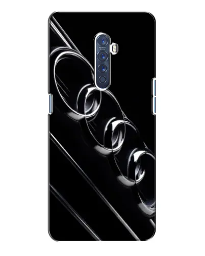 Чехол для OPPO Reno 2 с картинкой «Audi — абстрактные кольца»