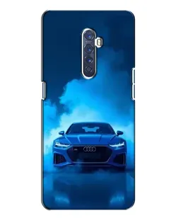 Чохол для OPPO Reno 2 з картинкою «Audi — блакитна енергія»