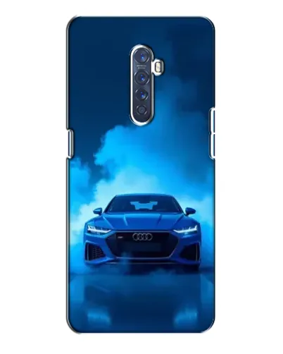 Чехол для OPPO Reno 2 с картинкой «Audi — голубая энергия»