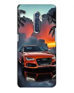 Чохол для OPPO Reno 2 з картинкою «Audi — захід сонця»
