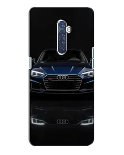Чохол для OPPO Reno 2 з картинкою «Audi — нічне відображення»