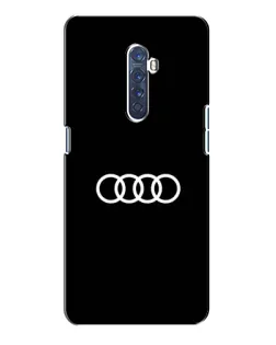Чохол для OPPO Reno 2 з картинкою «Audi White Logo»