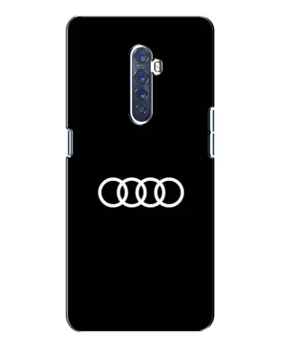 Чехол для OPPO Reno 2 с картинкой «Audi White Logo»