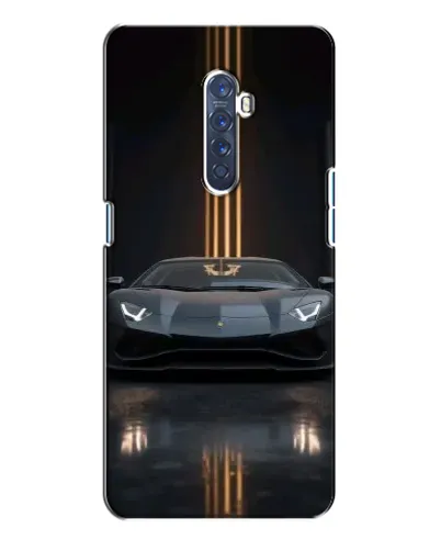 Чохол для OPPO Reno 2 з картинкою «Lamborghini золоті лінії» Чохол для OPPO Reno 2 з картинкою «Lamborghini золоті лінії»