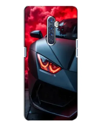 Чохол для OPPO Reno 2 з картинкою «Lamborghini червоне сяйво» Чохол для OPPO Reno 2 з картинкою «Lamborghini червоне сяйво»