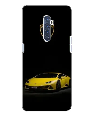 Чохол для OPPO Reno 2 з картинкою «Lamborghini жовтий акцент» Чохол для OPPO Reno 2 з картинкою «Lamborghini жовтий акцент»