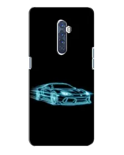 Чохол для OPPO Reno 2 з картинкою «Неоновий контур Lamborghini» Чохол для OPPO Reno 2 з картинкою «Неоновий контур Lamborghini»